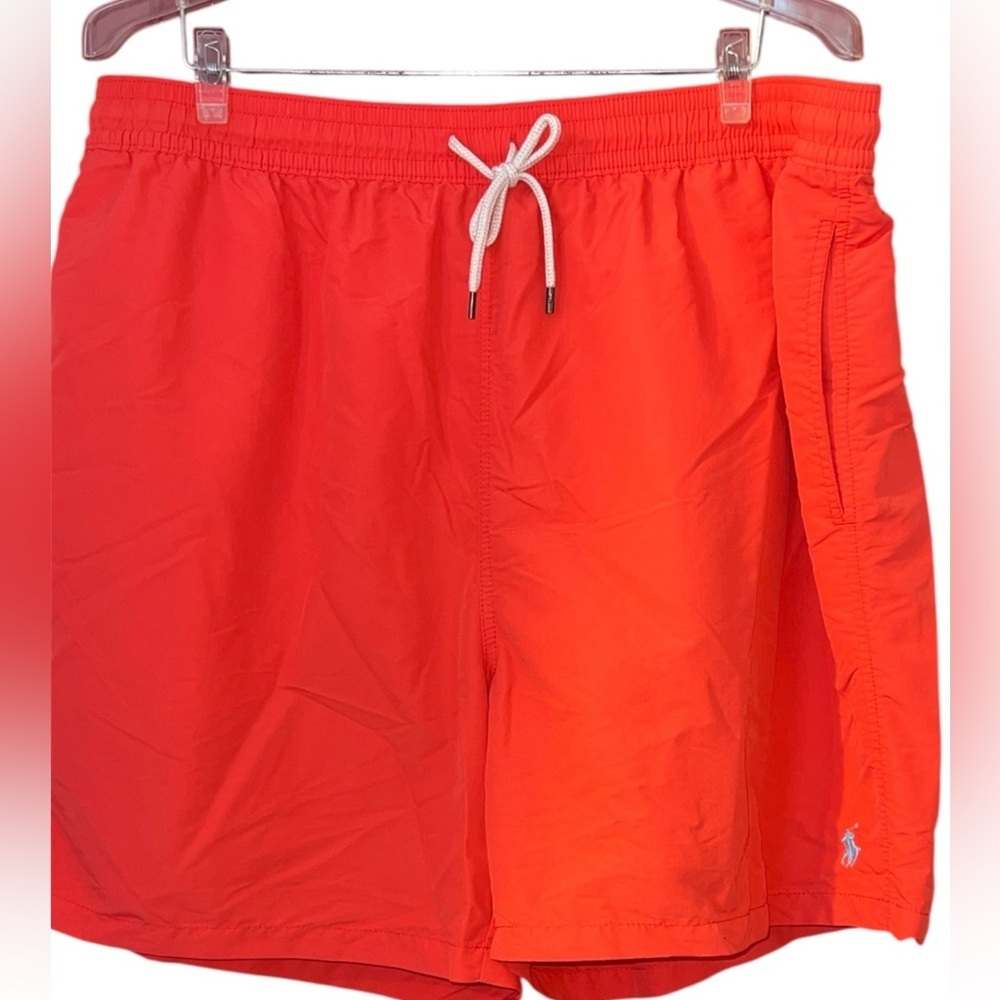 Polo by Ralph Lauren Red Swim Trunks XL